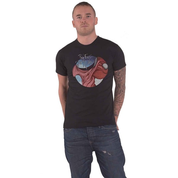 Pink Floyd Unisex Adult The Wall Swallow Back Print T-Shirt