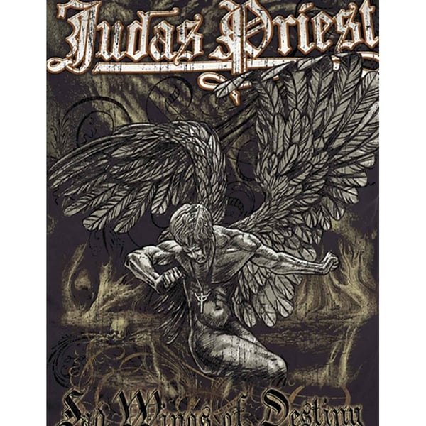 Judas Priest Unisex Vuxen Sad Wings T-shirt