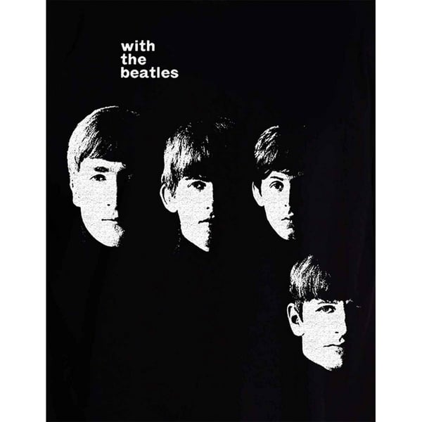 The Beatles Unisex Aikuisten Selkäpainatuksella Varustettu T-paita