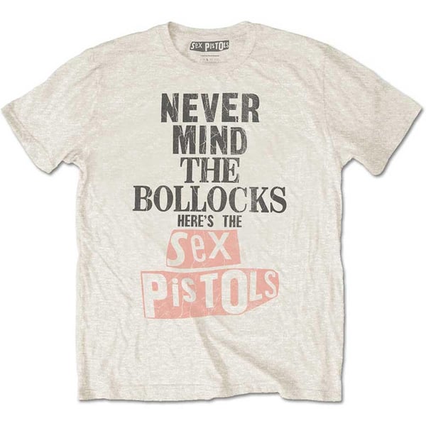 Sex Pistols Unisex Adult Bollocks Distressed T-Shirt