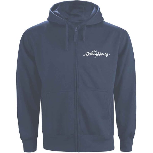 The Rolling Stones Unisex Aikuisten Klassinen Kieli Täysvetoketjuhuppari The Rolling Stones Unisex Aikuisten Klassinen Kieli Täysvetoketjuhuppari