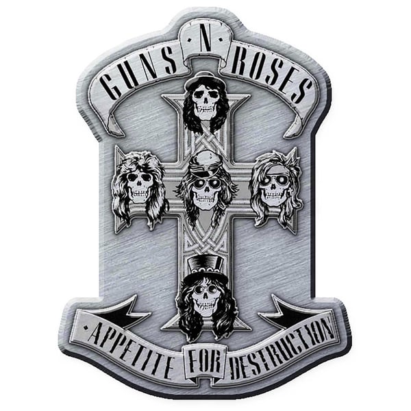 Guns N Roses Appetite Enamel Infill Badge