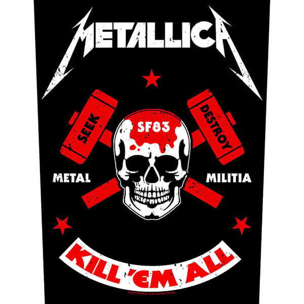 Metallica Metal Militia Patch