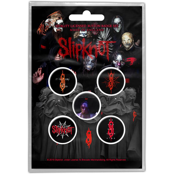 Slipknot We Are Not Your Kind Badge Set (Pack of 5)