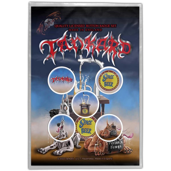Tankard Pavlov´s Dawgs Badge Set (Pack of 5)