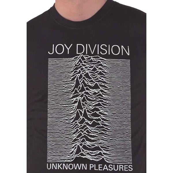 Joy Division Unisex T-shirt i bomuld til voksne med ukendte fornøjelser