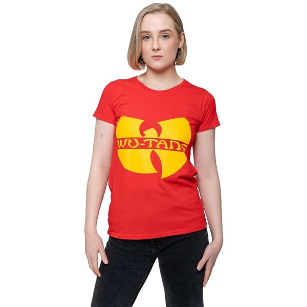Wu-Tang Clan Womens/Ladies Logo Cotton T-Shirt