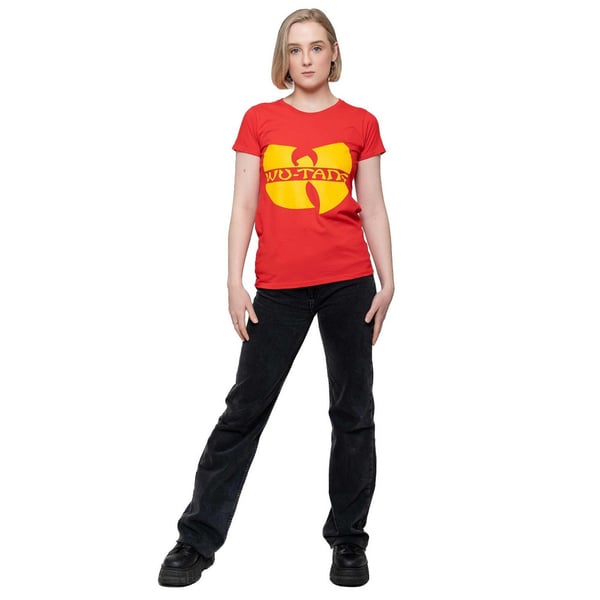 Wu-Tang Clan Womens/Ladies Logo Cotton T-Shirt