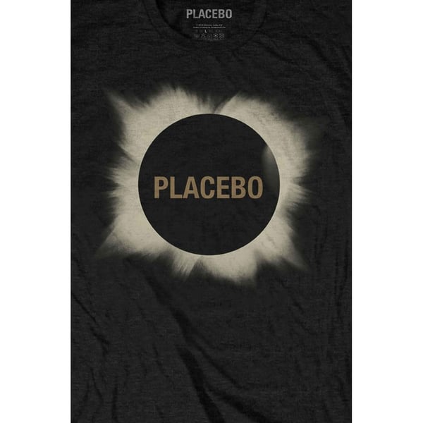 Placebo Unisex Adult Eclipse Cotton T-Shirt