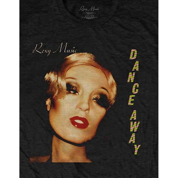 Roxy Music Unisex Adult Dance Away Album Cotton T-Shirt