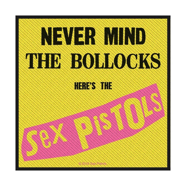 Sex Pistols Nevermind The Bollocks Standard Patch