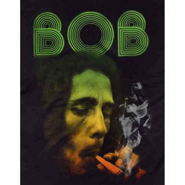 Bob Marley Unisex Aikuisten Smoking Da Erb Puuvilla T-paita