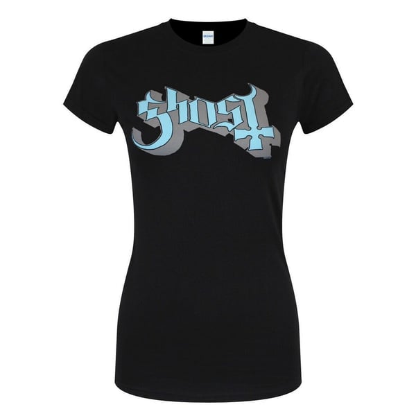 Ghost Womens/Ladies Keyline Logo Skinny T-Shirt