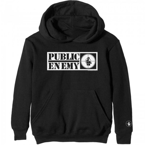 Public Enemy Unisex aikuisten Crosshairs-logohuppari Public Enemy Unisex aikuisten Crosshairs-logohuppari