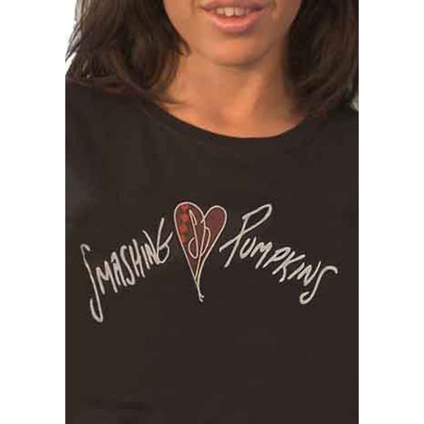 The Smashing Pumpkins Womens/Ladies Gish Heart Cotton T-Shirt