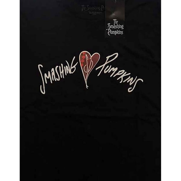 The Smashing Pumpkins Unisex Adult Gish Heart Cotton T-Shirt