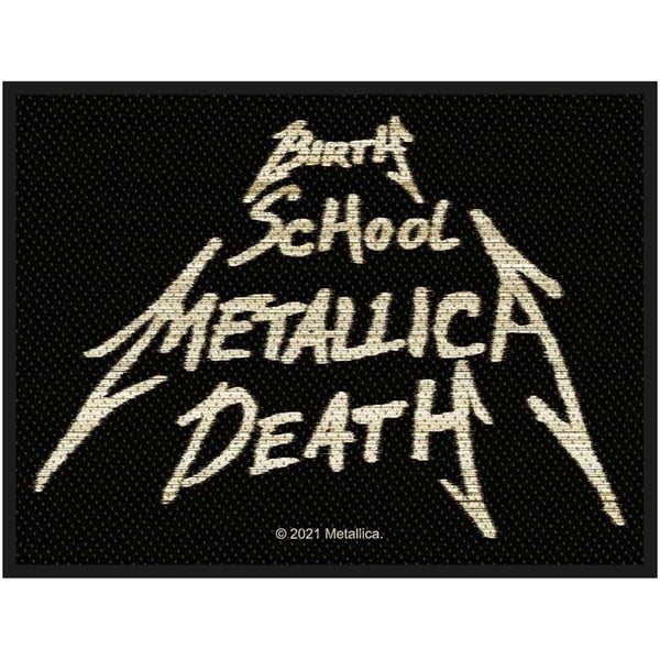 Metallica Birth, School, Death Patch