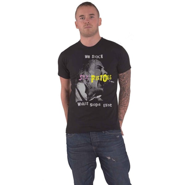 Sex Pistols Unisex Adult We Stock T-Shirt