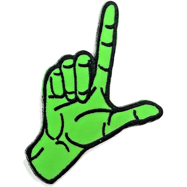 Yungblud Finger Pointing Iron On Patch