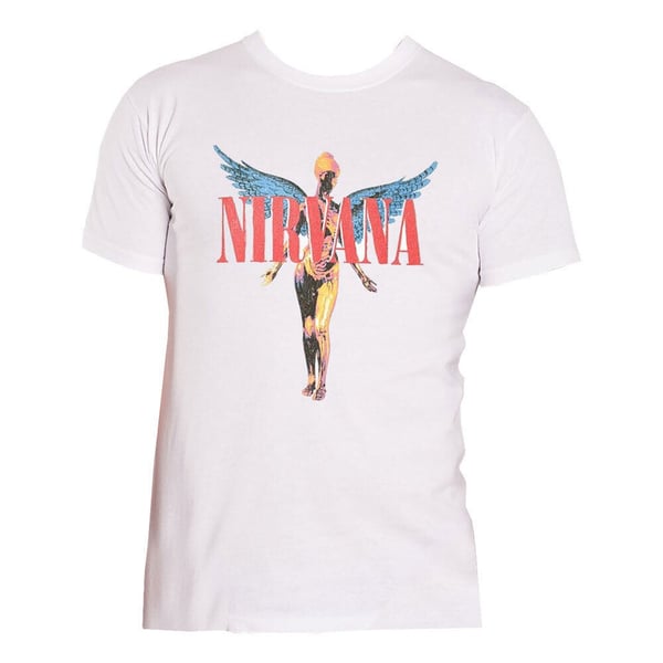 Nirvana Unisex Adult Angelic Cotton T-Shirt