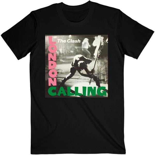 The Clash Unisex aikuisten London Calling T-paita