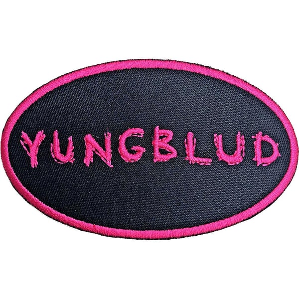 Yungblud Logo Oval Iron On Patch