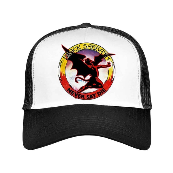 Black Sabbath Unisex Adult Never Say Die Mesh Panel Cap
