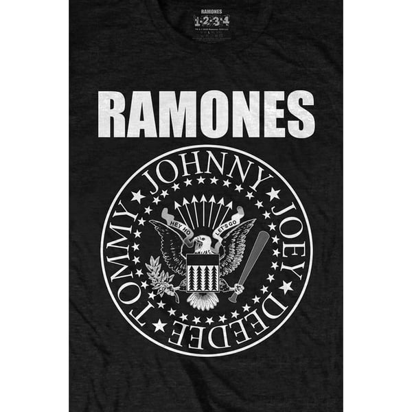 Ramones Unisex Adult Presidential Seal T-Shirt