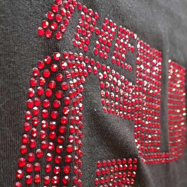 The Cure Womens/Ladies Embellished Logo T-Shirt