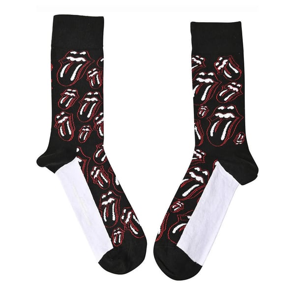 The Rolling Stones Unisex Adult Outline Tongues Ankle Socks
