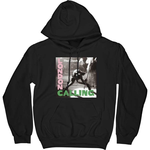 The Clash Unisex aikuisten London Calling -huppari The Clash Unisex aikuisten London Calling -huppari