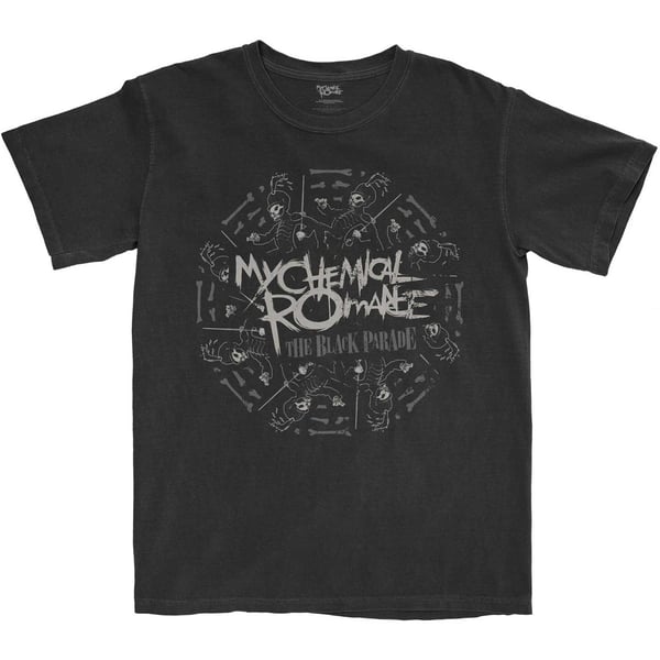 My Chemical Romance Unisex Vuxen Circle March Bomulls T-shirt