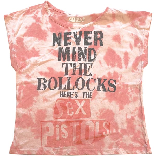 Sex Pistols Womens/Ladies Never Mind The Bollocks Dip Dye Crop Top