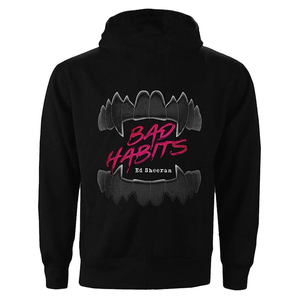 Ed Sheeran Unisex aikuisten Bad Habits -huppari