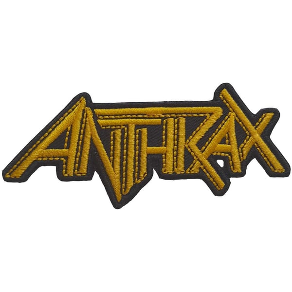 Anthrax Logo Iron On Patch