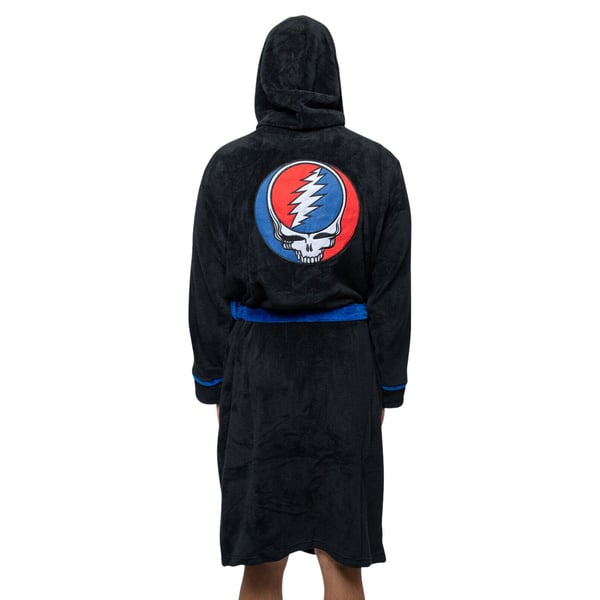 Grateful Dead Unisex Adult Steal Your Face Robe