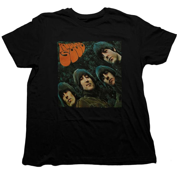 The Beatles Unisex Adult Rubber Soul Album T-Shirt