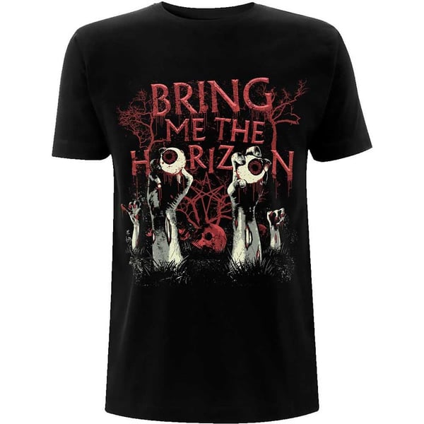 Bring Me The Horizon Unisex T-shirt med kirkegårdsøjne for voksne Bring Me The Horizon Unisex T-shirt med kirkegårdsøjne for voksne