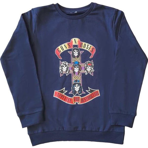 Guns N Roses Childrens/Kids Appetite For Destruction Sweatshirt