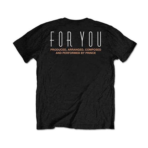 Prince Unisex Adult For You Triple Cotton T-Shirt