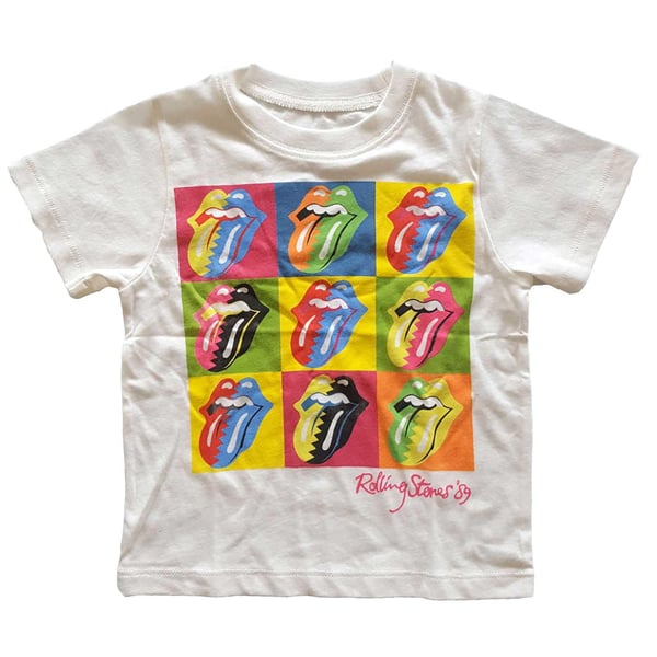 The Rolling Stones Childrens/Kids Two Tone Logo T-Shirt