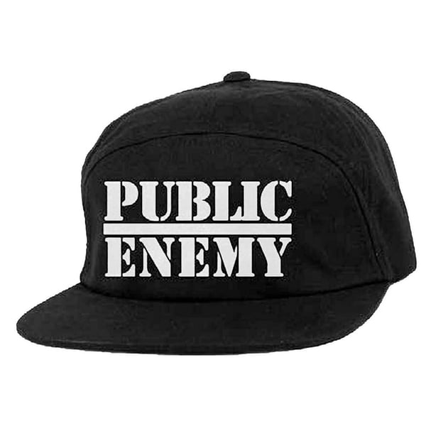 Public Enemy Unisex Adult Logo Camper Cap