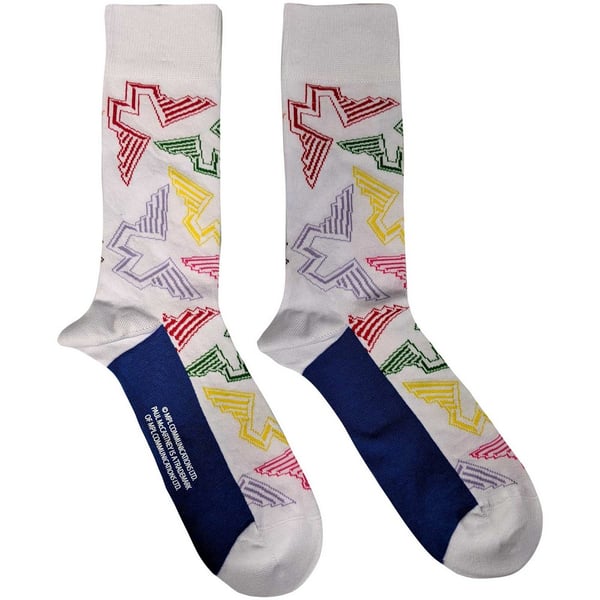 Paul McCartney Unisex Adult Wings Logo Ankle Socks