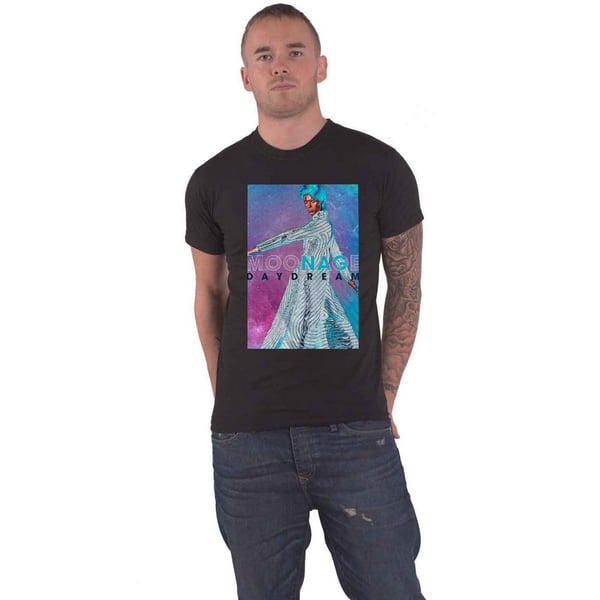 David Bowie Unisex Adult Moonage Space Cotton T-Shirt