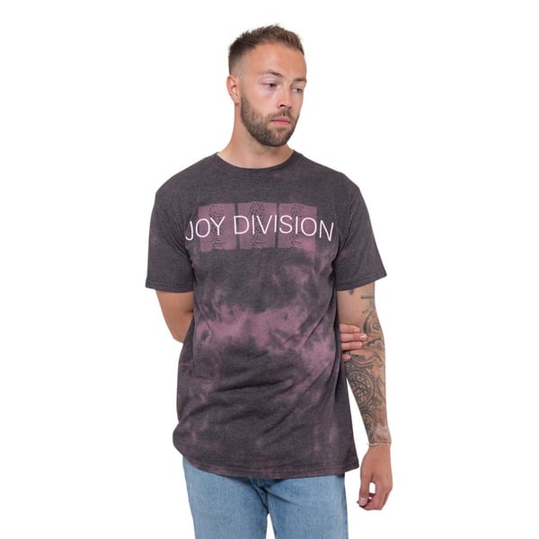 Joy Division Unisex Adult Mini Repeater Pulse Tie Dye T-Shirt