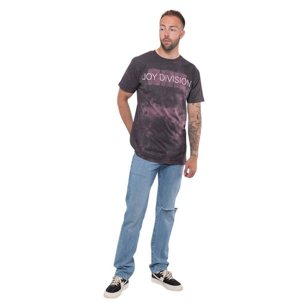 Joy Division Unisex Adult Mini Repeater Pulse Tie Dye T-Shirt