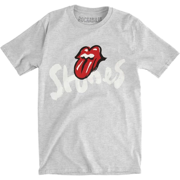 The Rolling Stones Unisex Adult No Filter Brush Stroke T-Shirt