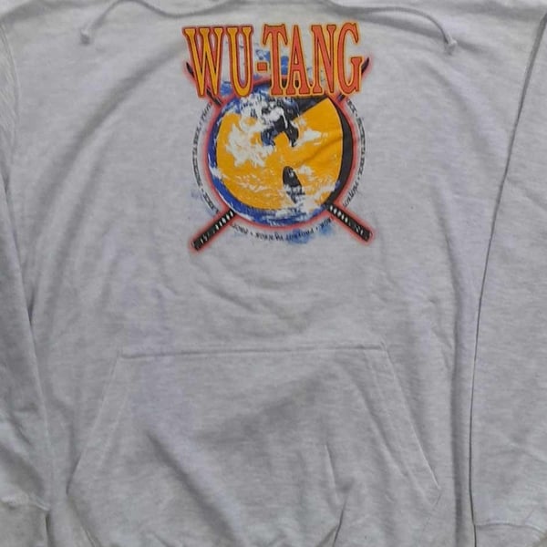 Wu-Tang Clan Unisex hættetrøje til voksne med beskyttelse af halsen