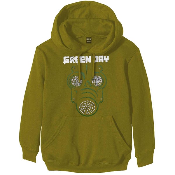 Green Day Unisex aikuisten maskihuppari Green Day Unisex aikuisten maskihuppari