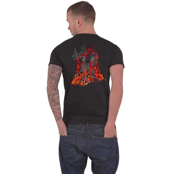 Yungblud Unisex T-shirt i bomuld med skeletter til voksne